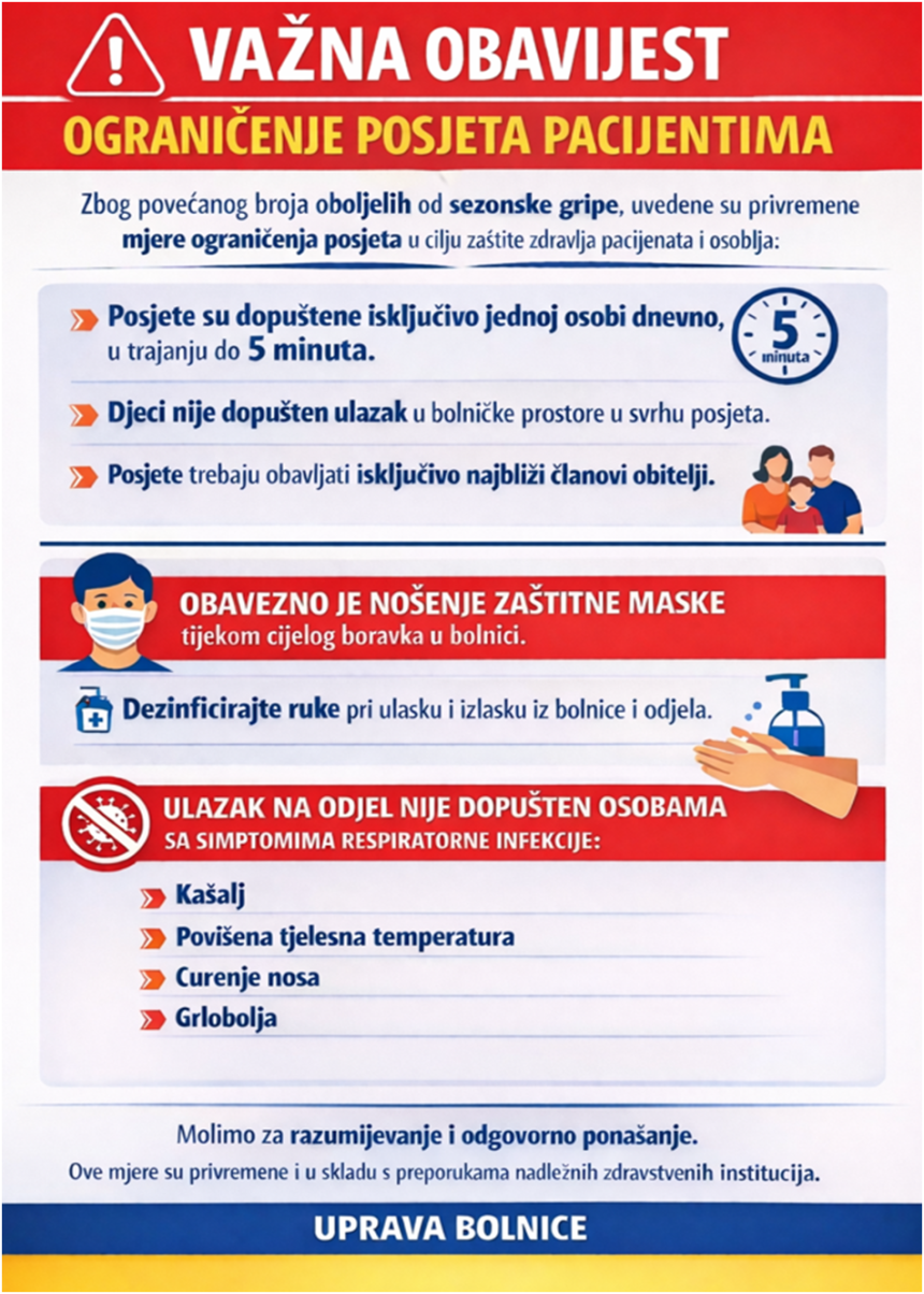 CIJEPITE SE – GRIPA UZELA PET ŽIVOTA