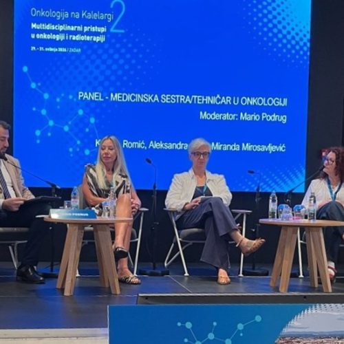 Picture1 Medicinske sestre Odjela za onkologiju i nuklearnu medicinu sudjelovale su na drugom simpoziju Onkologija na Kalelargi